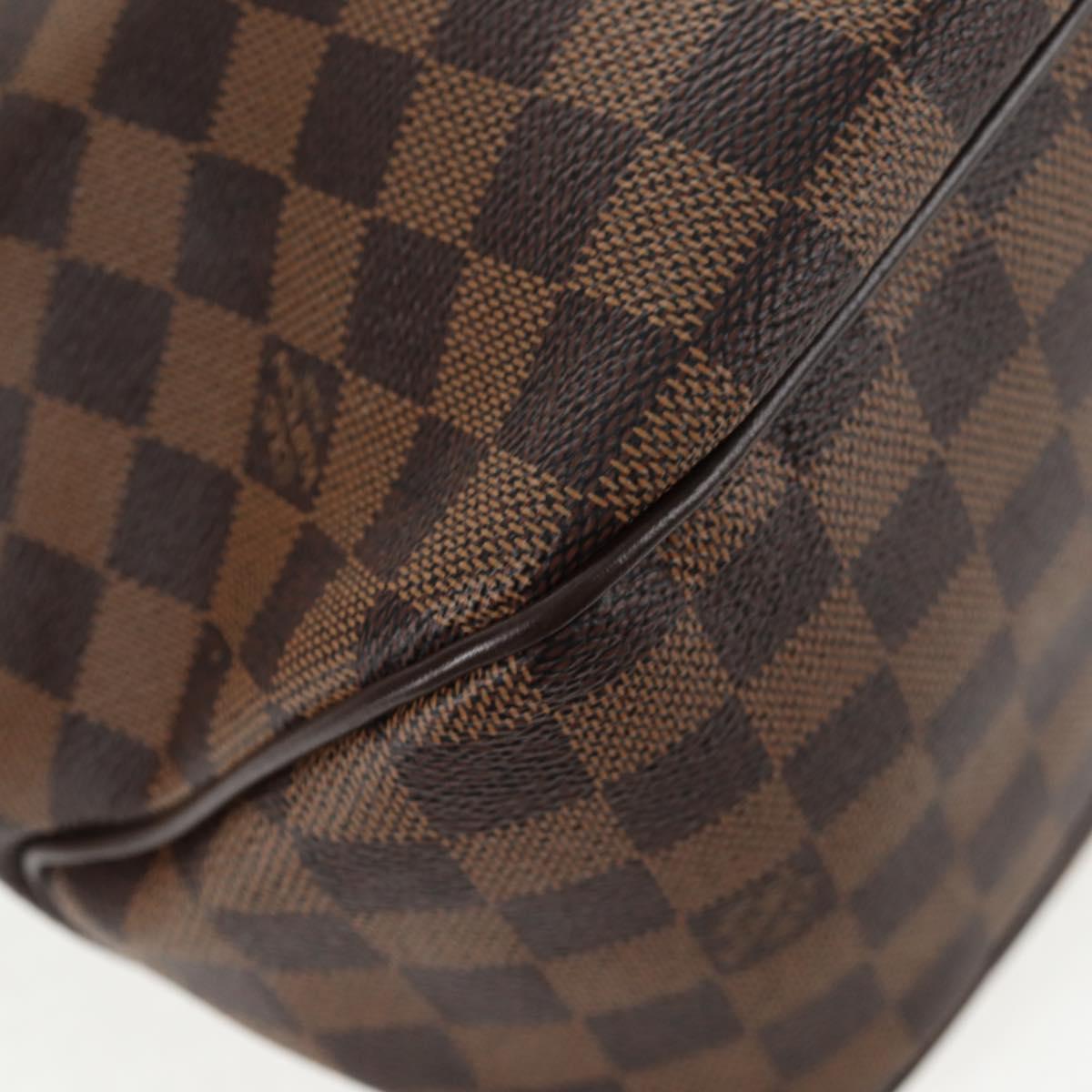 LOUIS VUITTON Damier Ebene Delightful MM Shoulder Bag N41460 LV Auth 144425M