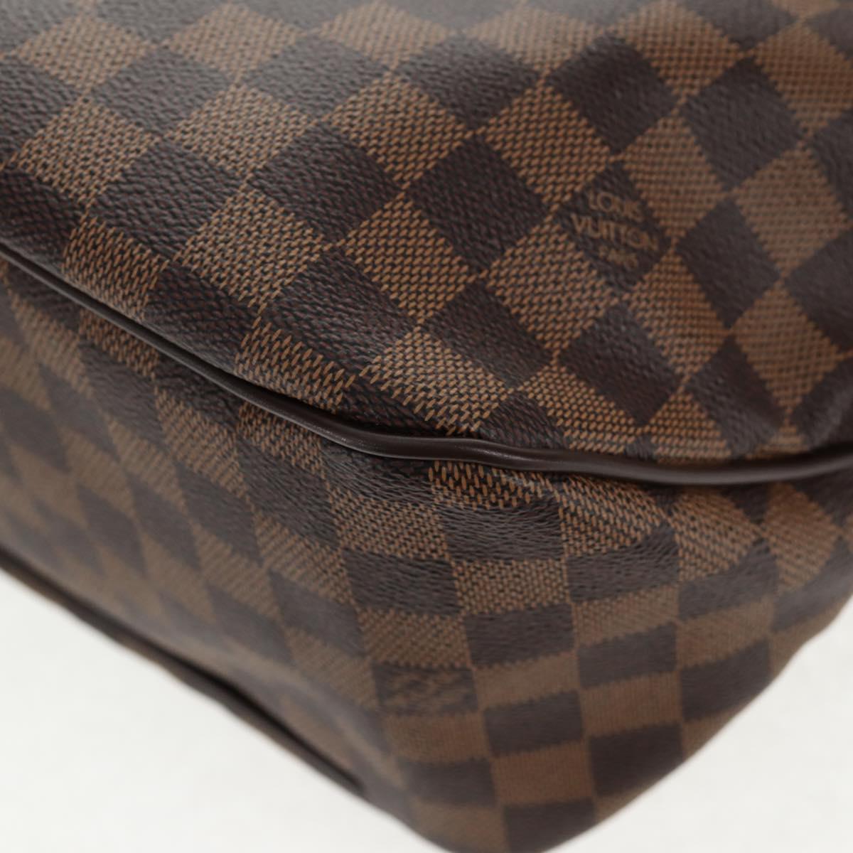 LOUIS VUITTON Damier Ebene Delightful MM Shoulder Bag N41460 LV Auth 144425M