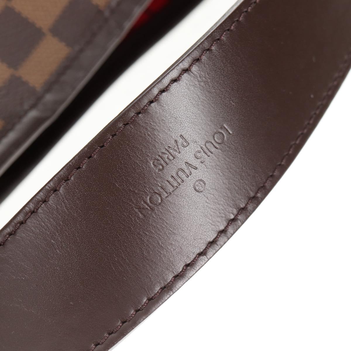 LOUIS VUITTON Damier Ebene Delightful MM Shoulder Bag N41460 LV Auth 144425M