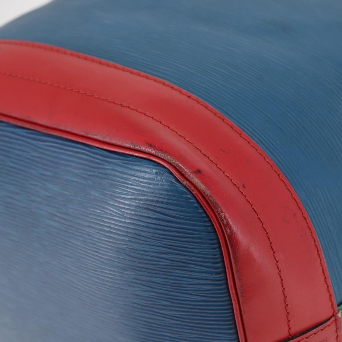LOUIS VUITTON Epi Toriko color Noe Bag Red Blue Green M44084 LV Auth 144448