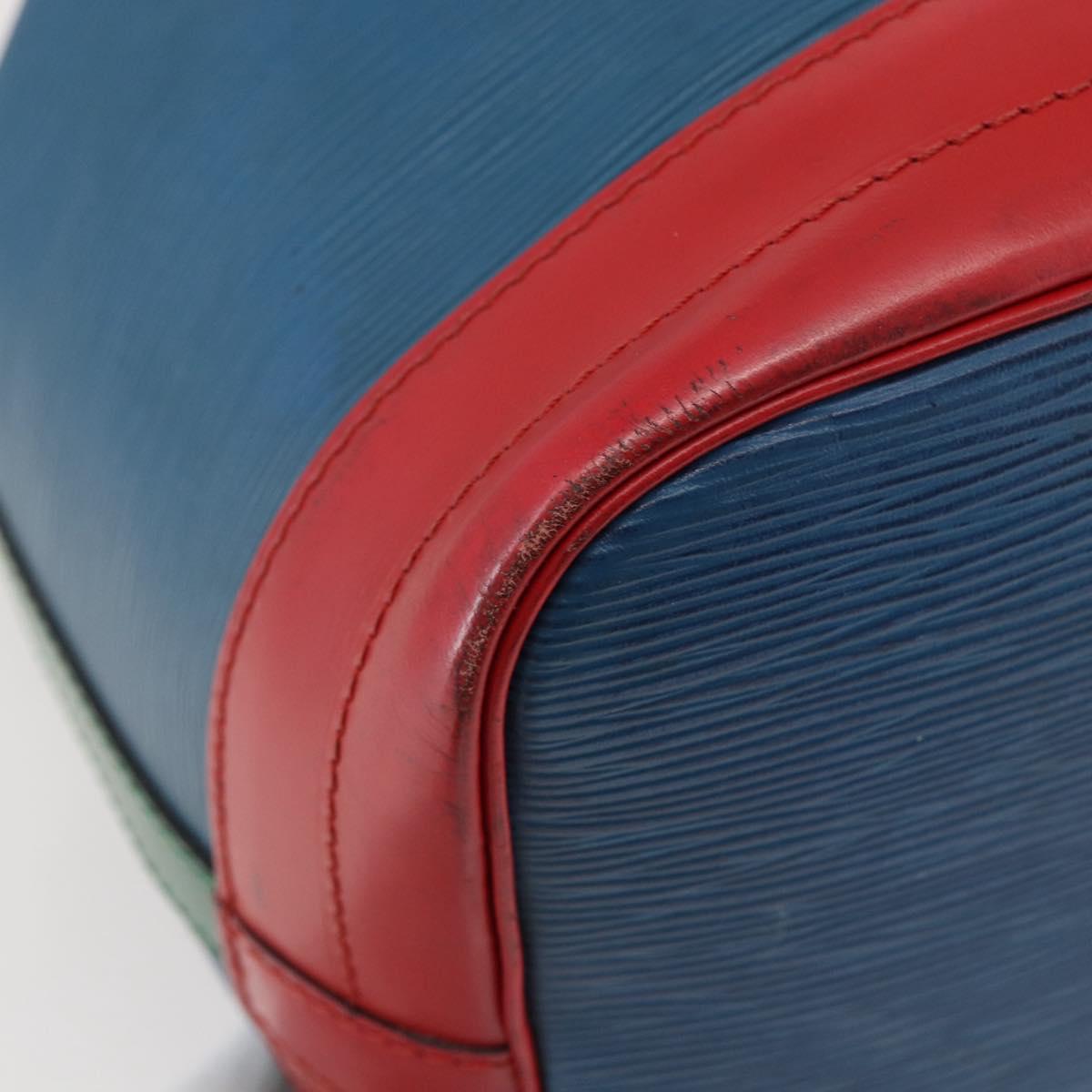 LOUIS VUITTON Epi Toriko color Noe Bag Red Blue Green M44084 LV Auth 144448