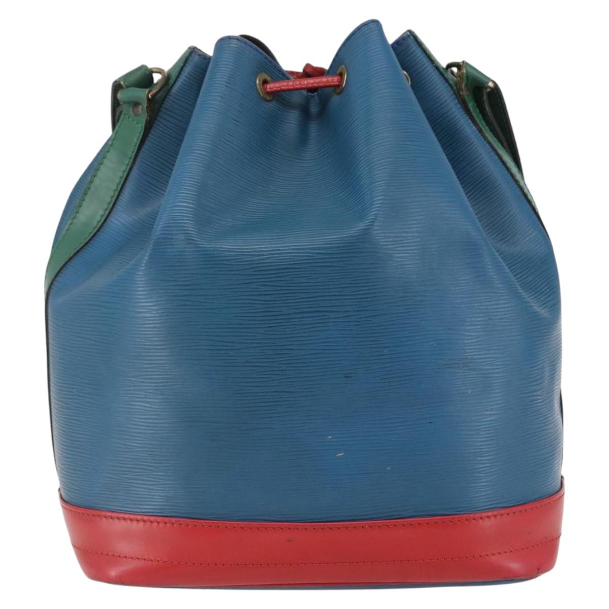 LOUIS VUITTON Epi Toriko color Noe Bag Red Blue Green M44084 LV Auth 144448