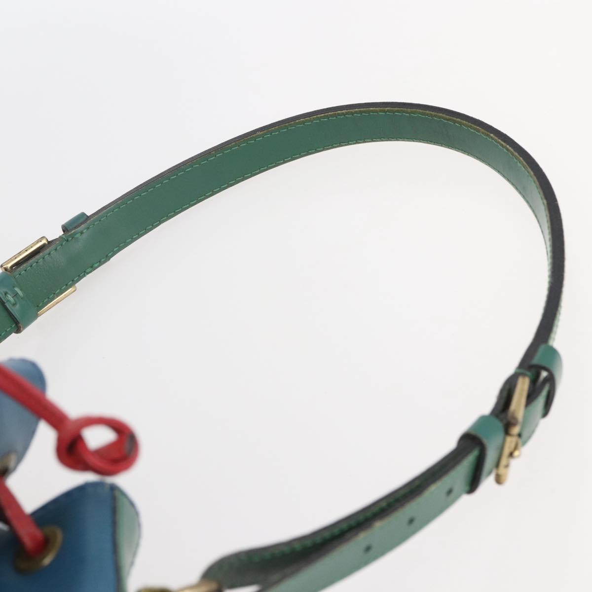 LOUIS VUITTON Epi Toriko color Noe Bag Red Blue Green M44084 LV Auth 144448