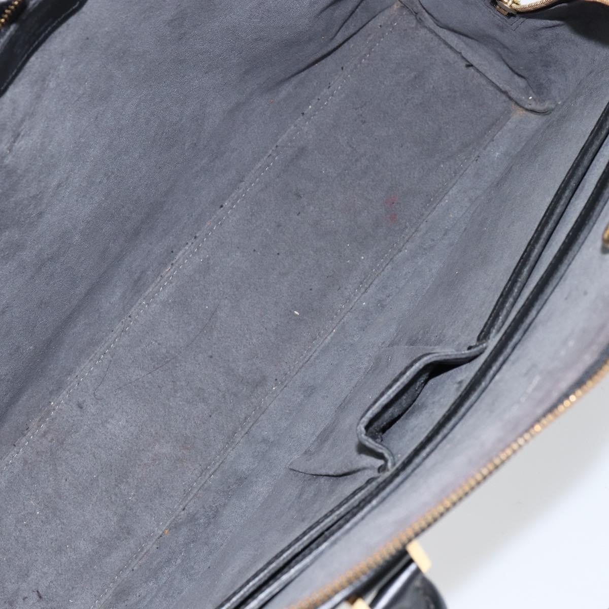 LOUIS VUITTON Epi Sorbonne Business Bag Black M54512 LV Auth 144450
