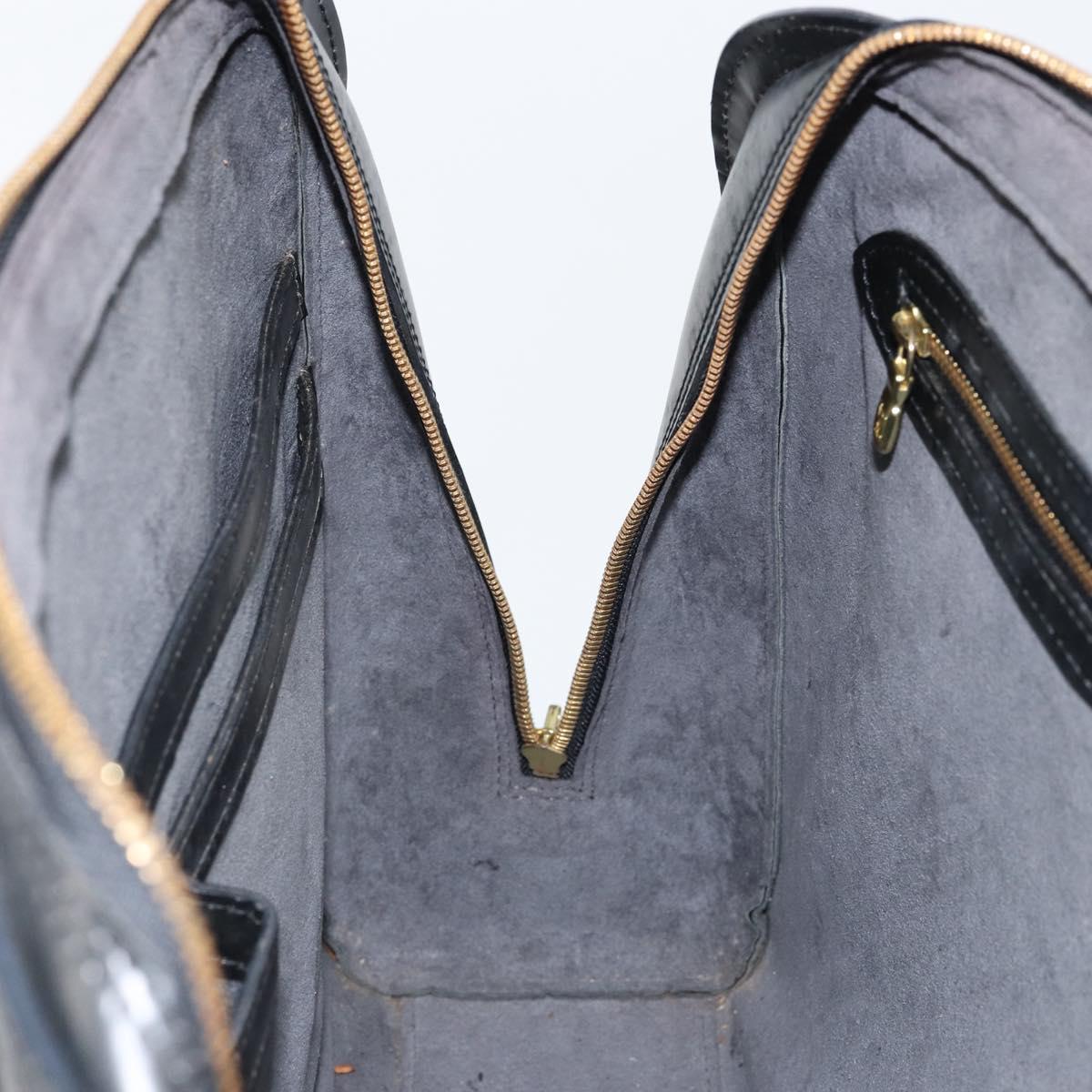 LOUIS VUITTON Epi Sorbonne Business Bag Black M54512 LV Auth 144450