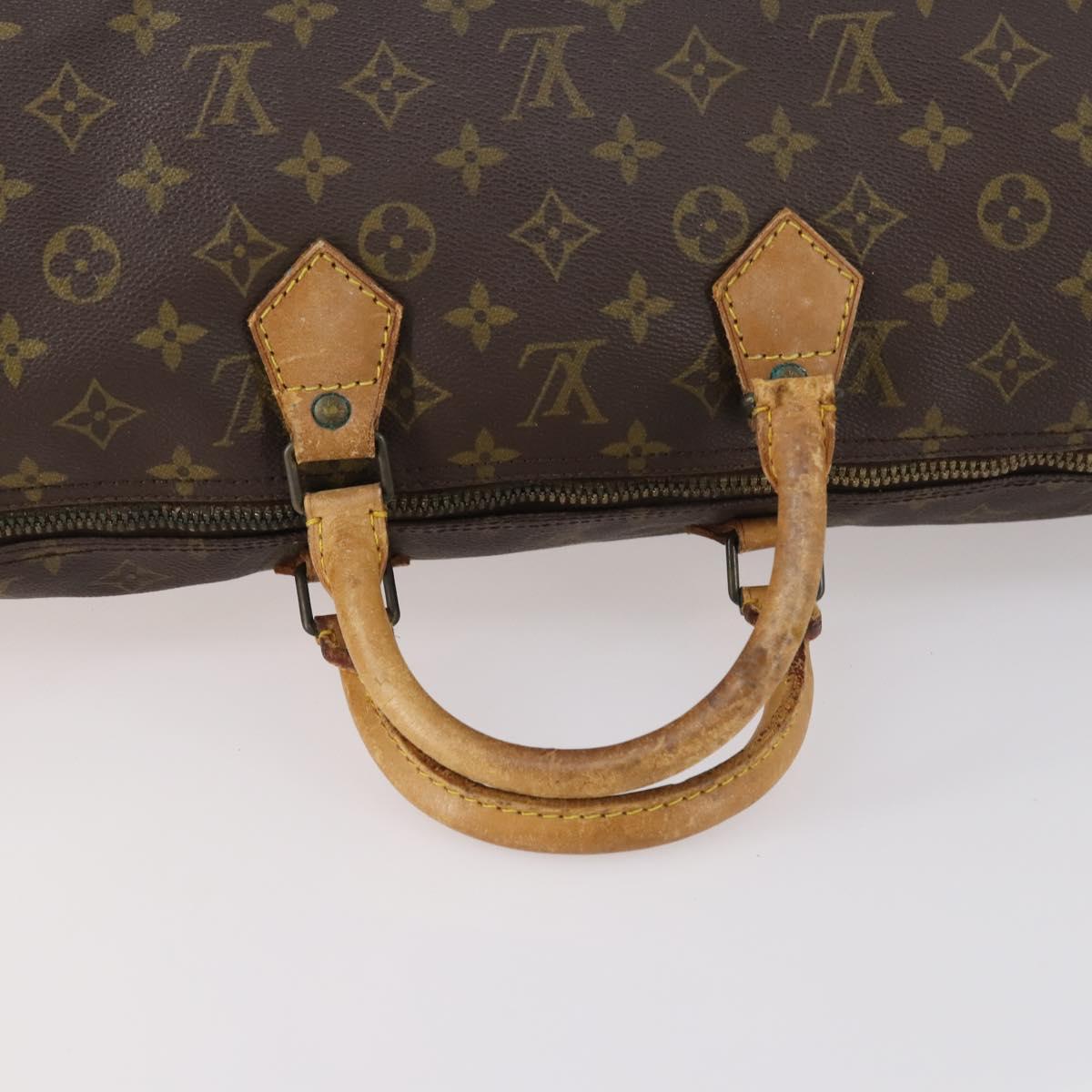LOUIS VUITTON Monogram Speedy 40 Hand Bag M41522 LV Auth 144455