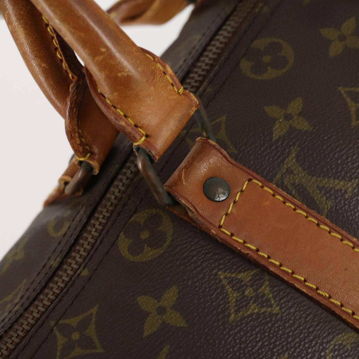 LOUIS VUITTON Monogram Keepall 45 Boston Bag Vintage M41428 LV Auth 144482