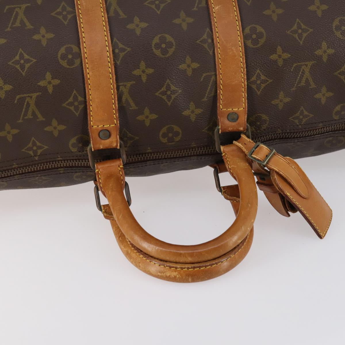 LOUIS VUITTON Monogram Keepall 45 Boston Bag Vintage M41428 LV Auth 144482