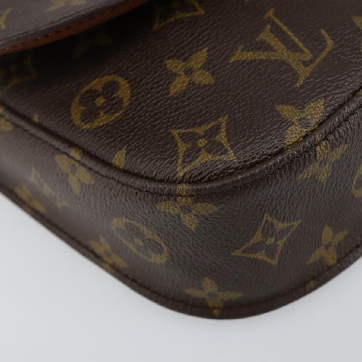 LOUIS VUITTON Monogram Saint Cloud MM Shoulder Bag M51243 LV Auth 144486