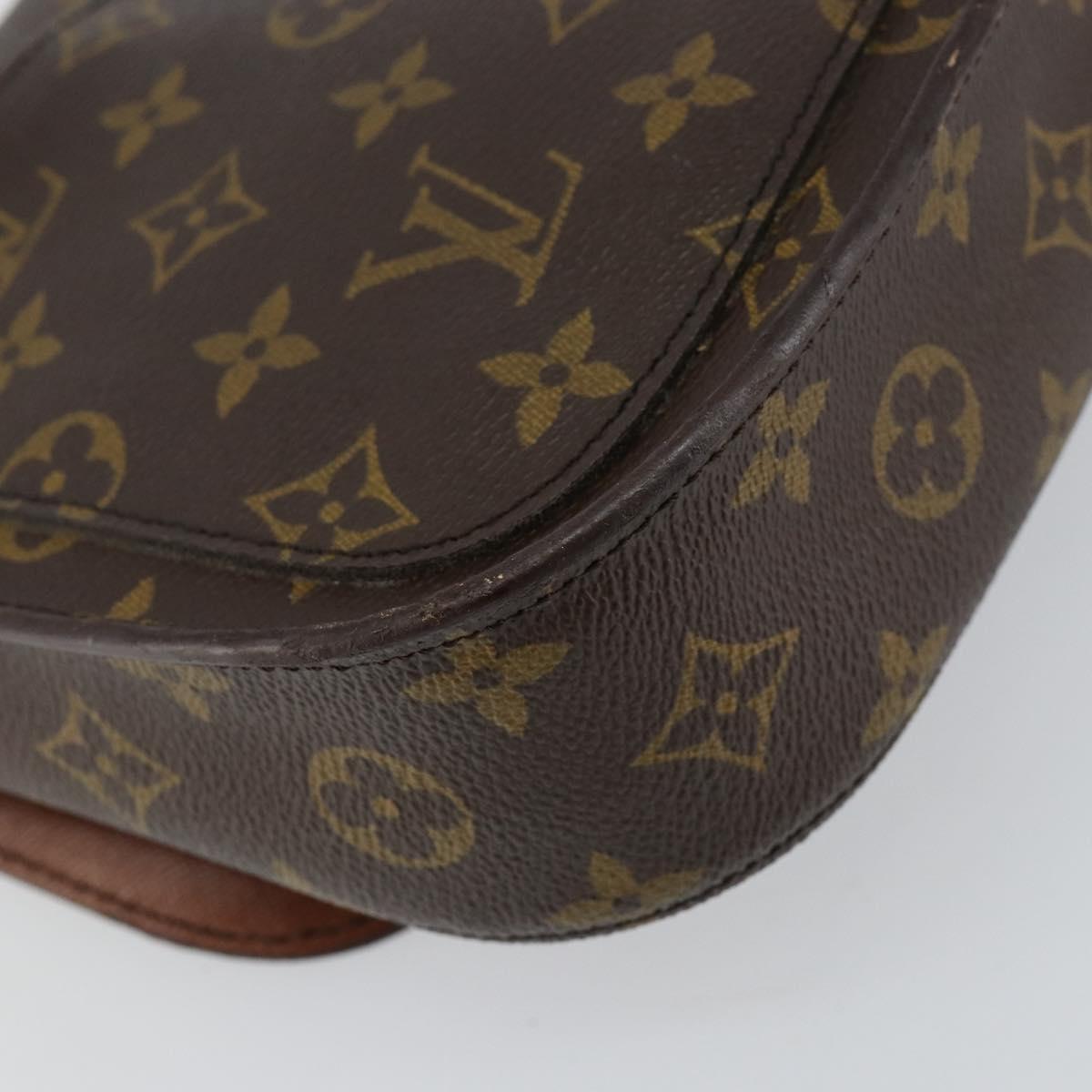 LOUIS VUITTON Monogram Saint Cloud MM Shoulder Bag M51243 LV Auth 144486