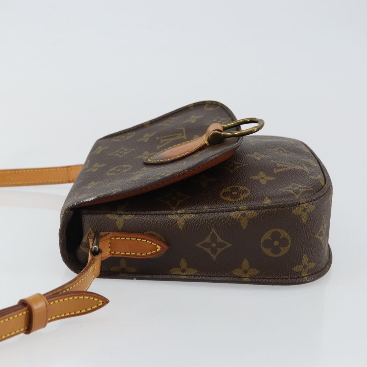LOUIS VUITTON Monogram Saint Cloud MM Shoulder Bag M51243 LV Auth 144486