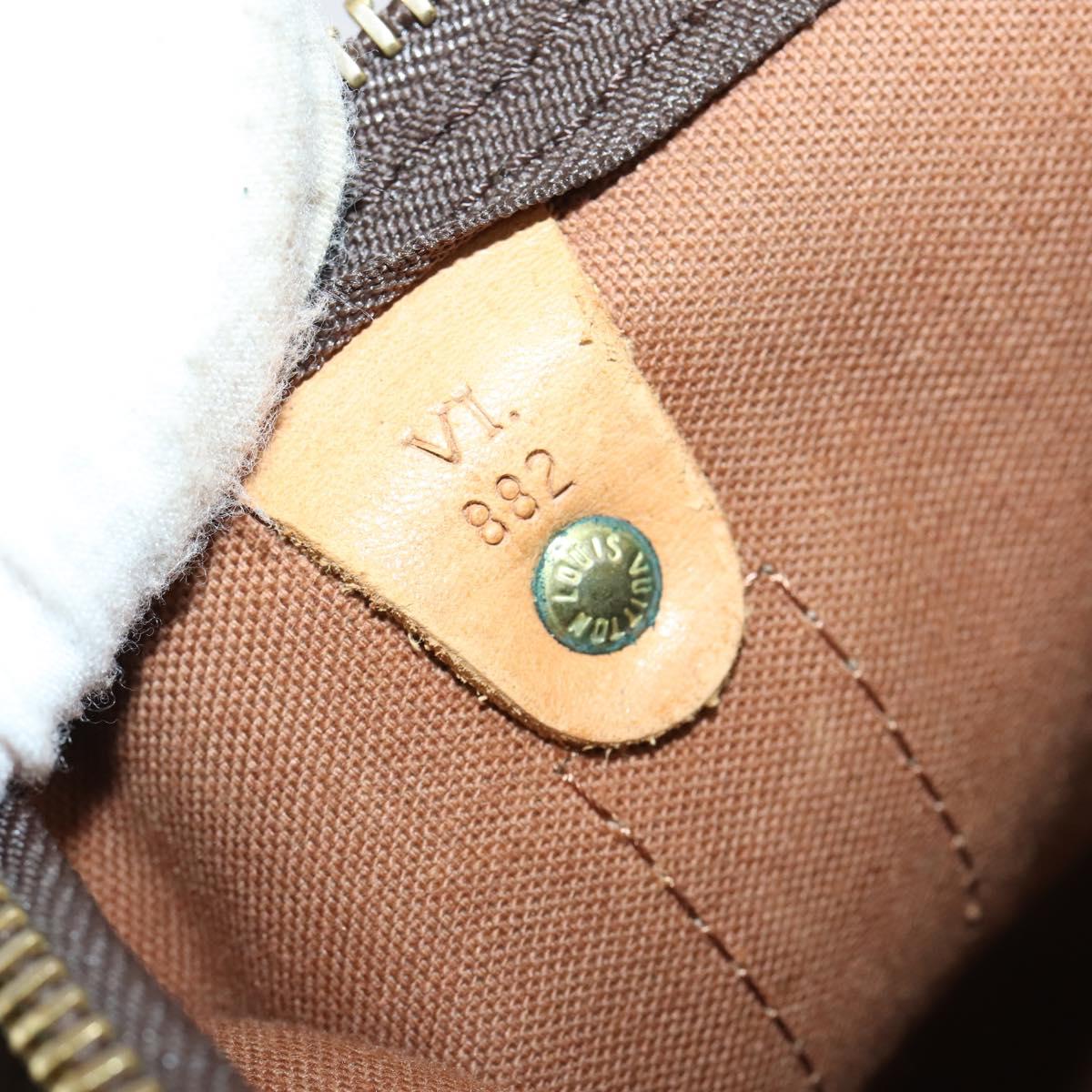 LOUIS VUITTON Monogram Keepall 50 Boston Bag M41426 LV Auth 144497