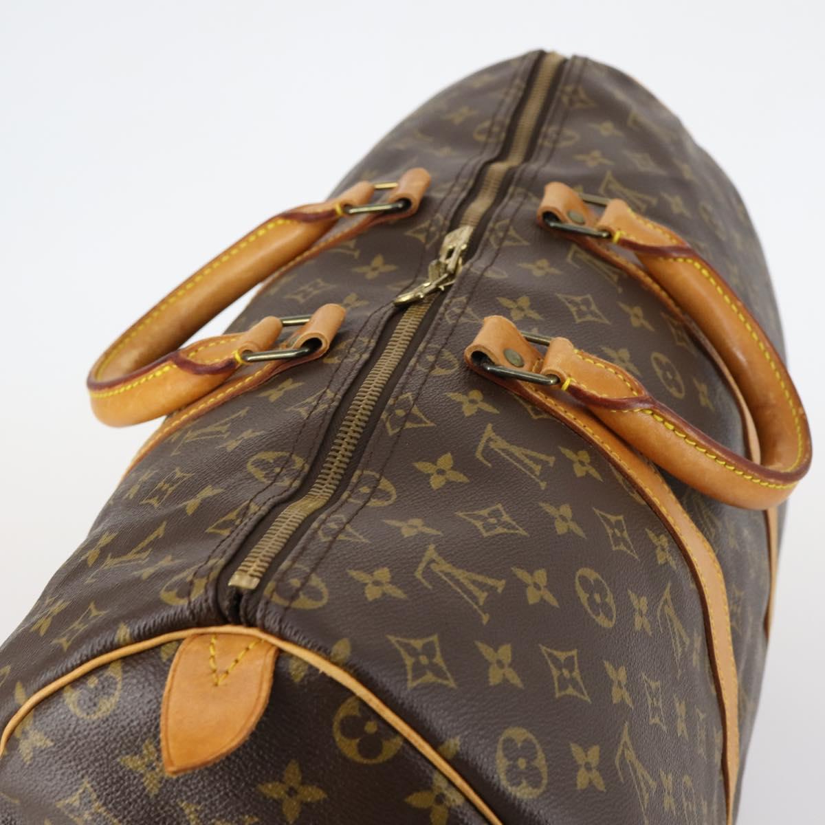 LOUIS VUITTON Monogram Keepall 50 Boston Bag M41426 LV Auth 144497