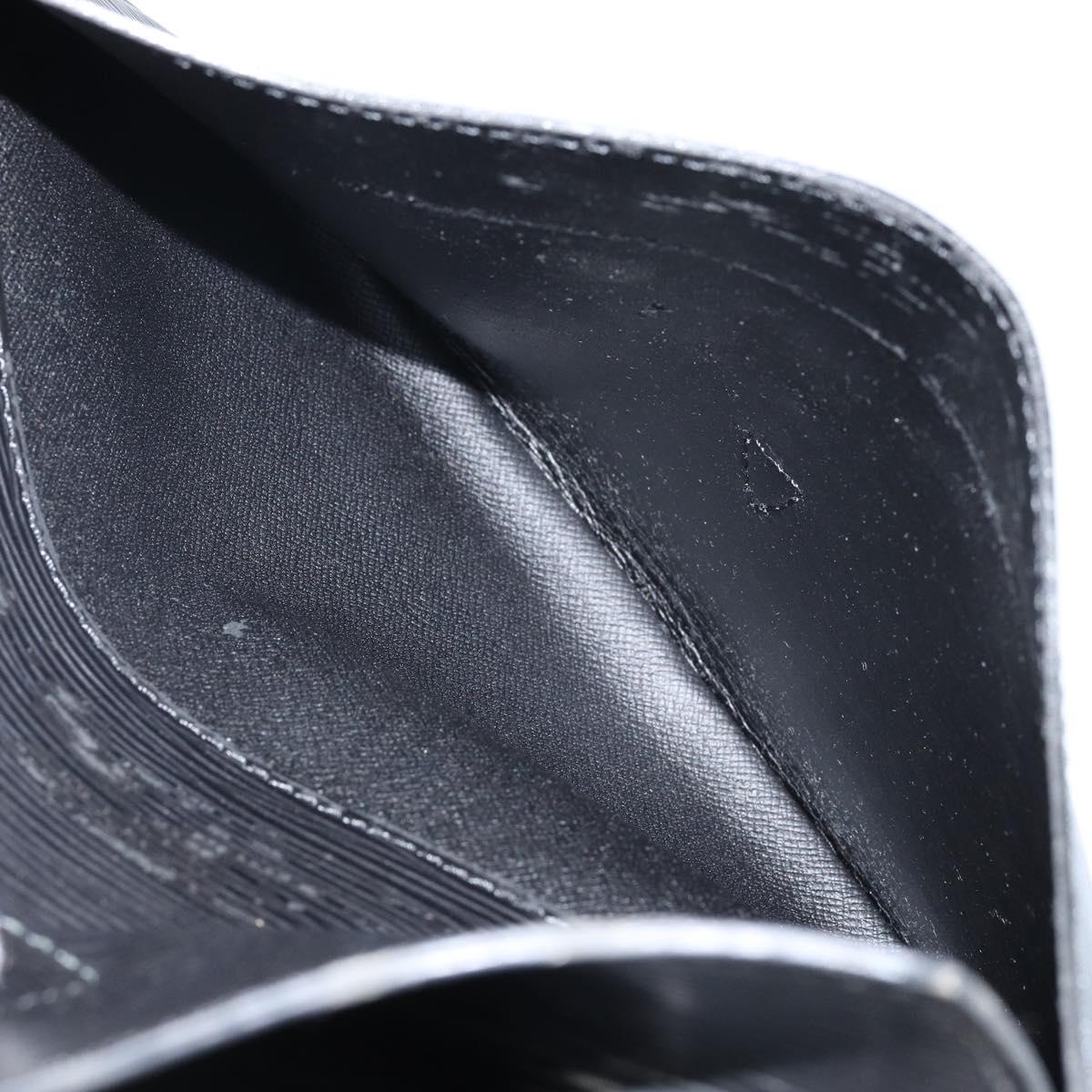 LOUIS VUITTON Epi Jeune Fille MM Shoulder Bag Black M52152 LV Auth 144505A
