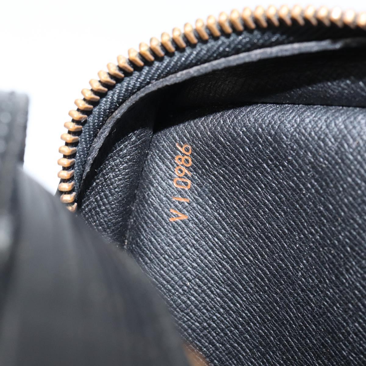 LOUIS VUITTON Epi Jeune Fille MM Shoulder Bag Black M52152 LV Auth 144505