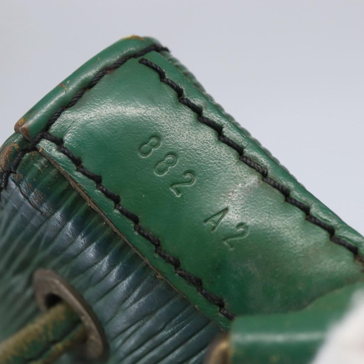 LOUIS VUITTON Epi Noe Shoulder Bag Green M44004 LV Auth 144507