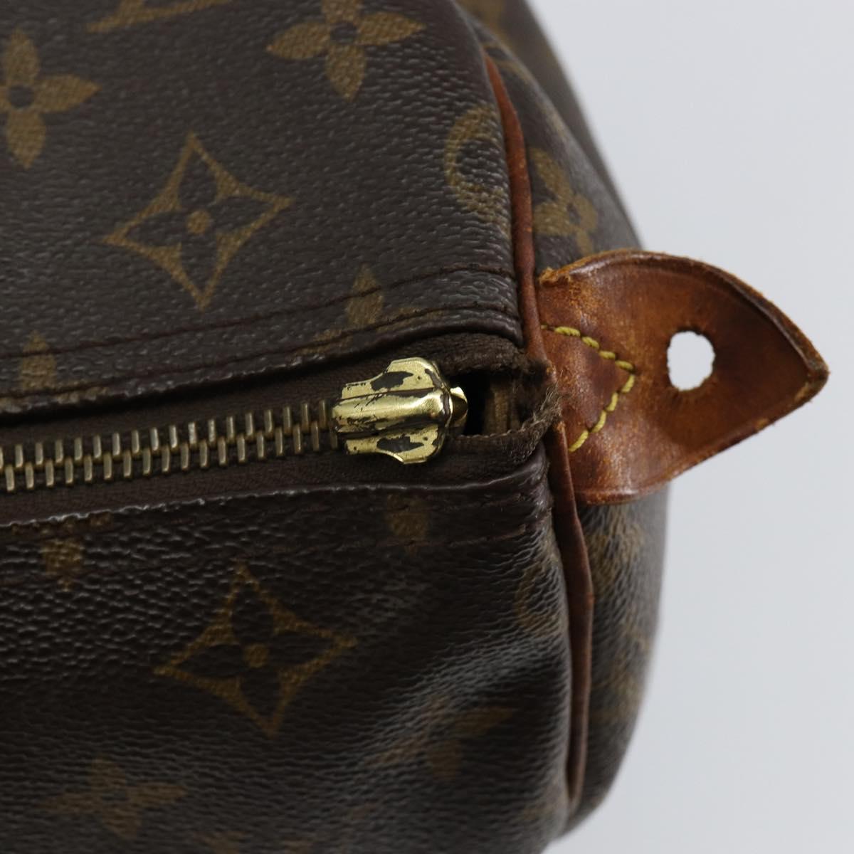 LOUIS VUITTON Monogram Speedy 30 Hand Bag M41526 LV Auth 144509