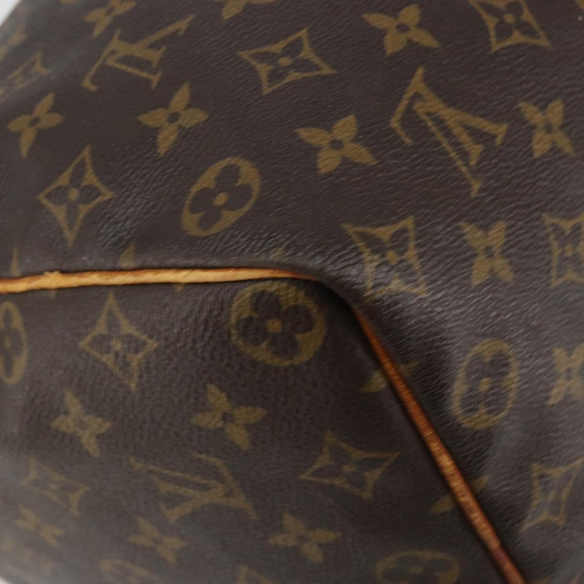 LOUIS VUITTON Monogram Speedy 35 Hand Bag M41524 LV Auth 144514