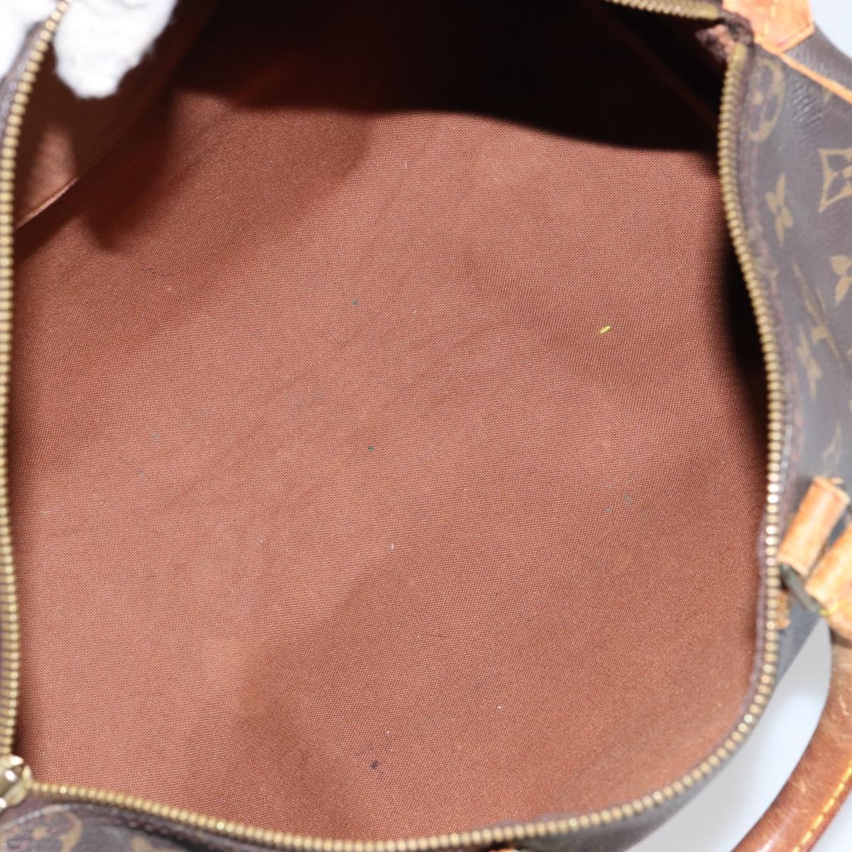 LOUIS VUITTON Monogram Speedy 35 Hand Bag M41524 LV Auth 144514
