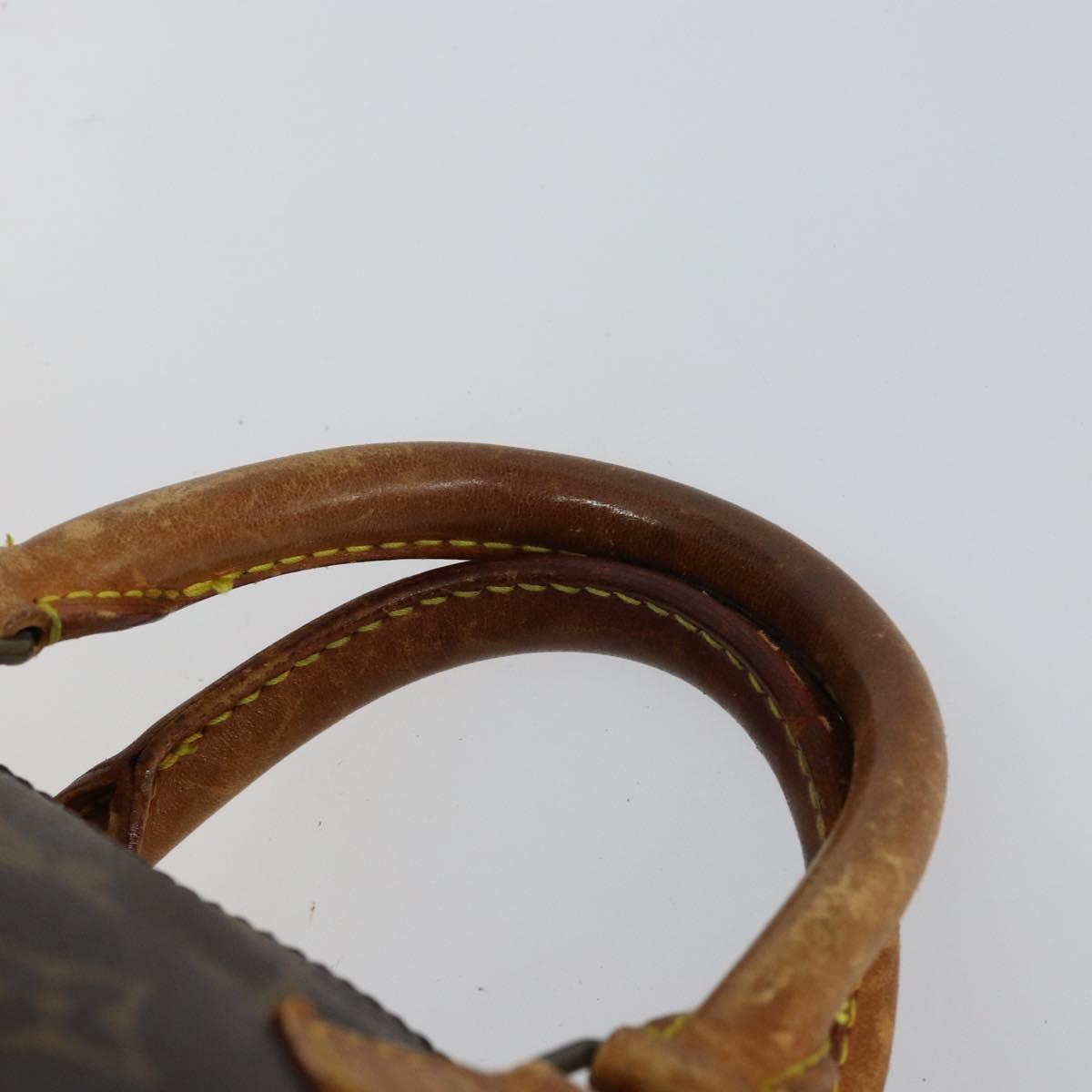 LOUIS VUITTON Monogram Speedy 35 Hand Bag M41524 LV Auth 144514