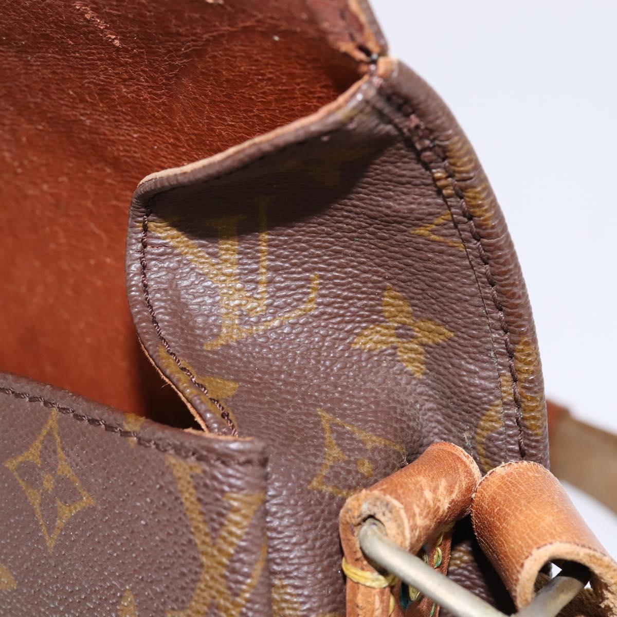 LOUIS VUITTON Monogram Cartouchiere GM Shoulder Bag Vintage M51252 Auth 144515