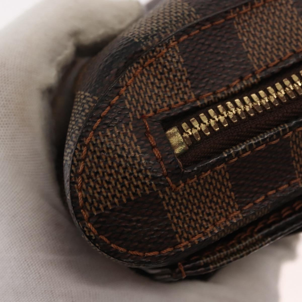 LOUIS VUITTON Damier Ebene Geronimos Shoulder Bag N51994 LV Auth 144535