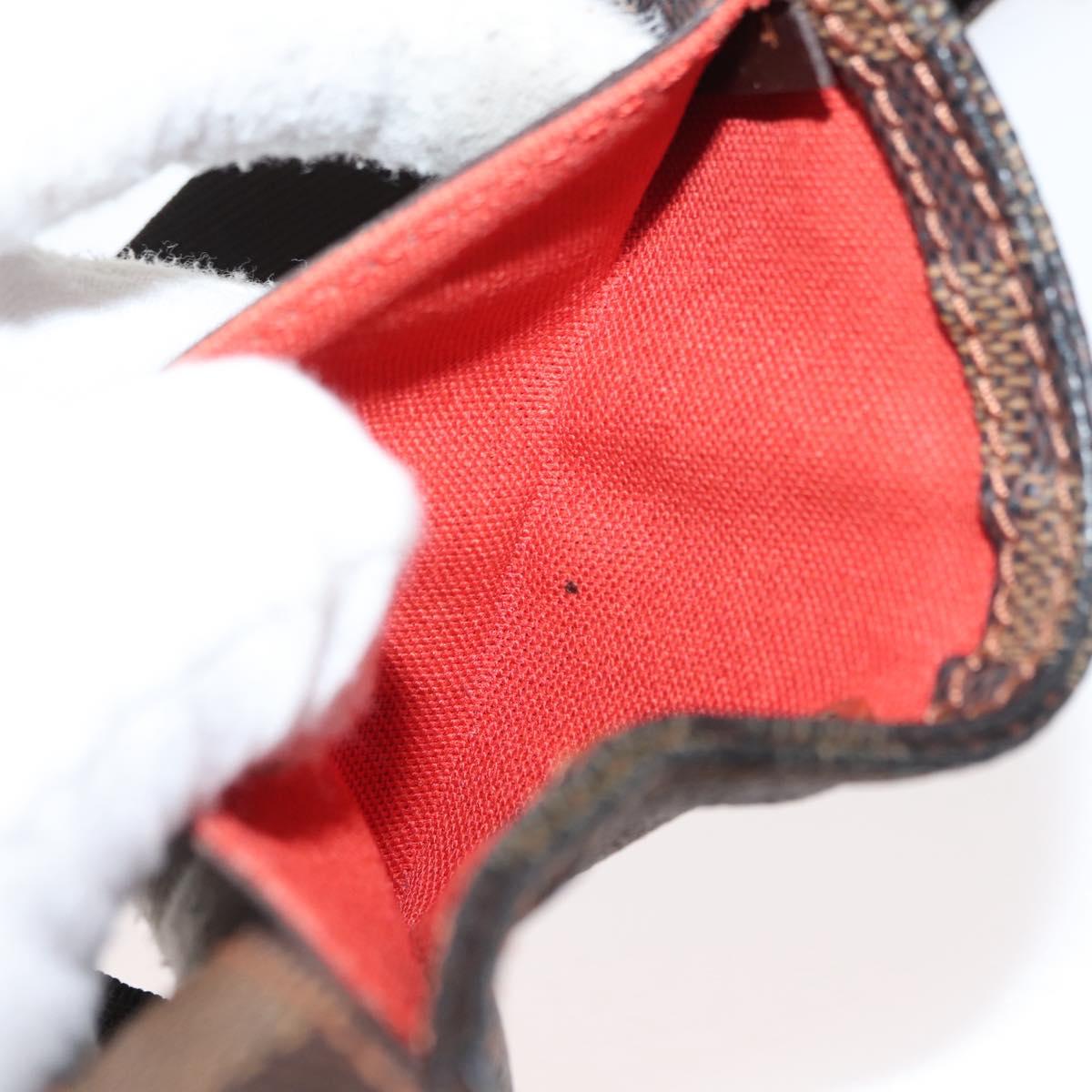 LOUIS VUITTON Damier Ebene Geronimos Shoulder Bag N51994 LV Auth 144535