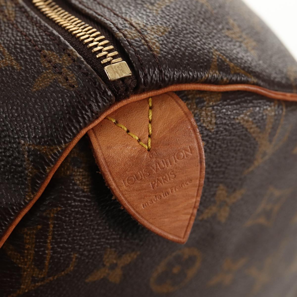 LOUIS VUITTON Monogram Speedy 40 Hand Bag M41522 LV Auth 144536V