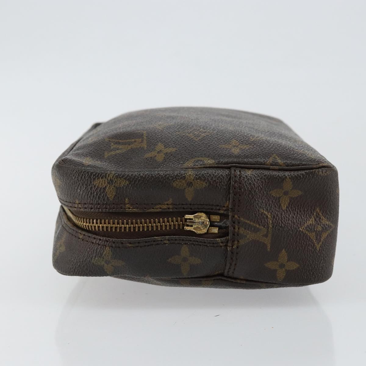 LOUIS VUITTON Monogram Trousse Toilette 23 Clutch Bag M47524 LV Auth 144538