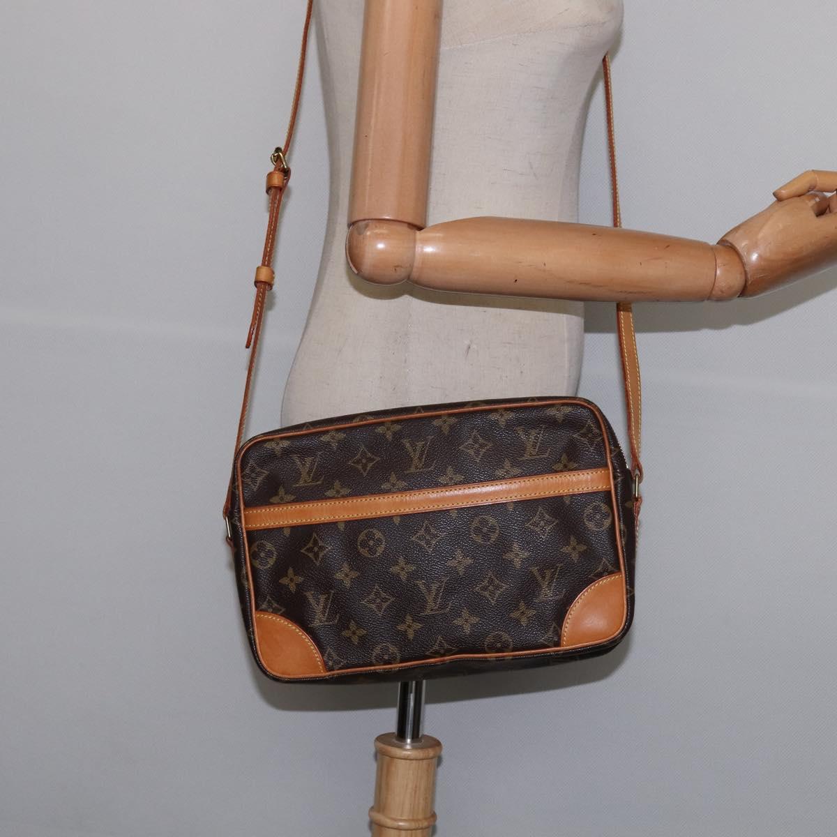 LOUIS VUITTON Monogram Trocadero 27 Shoulder Bag M51274 LV Auth 144539