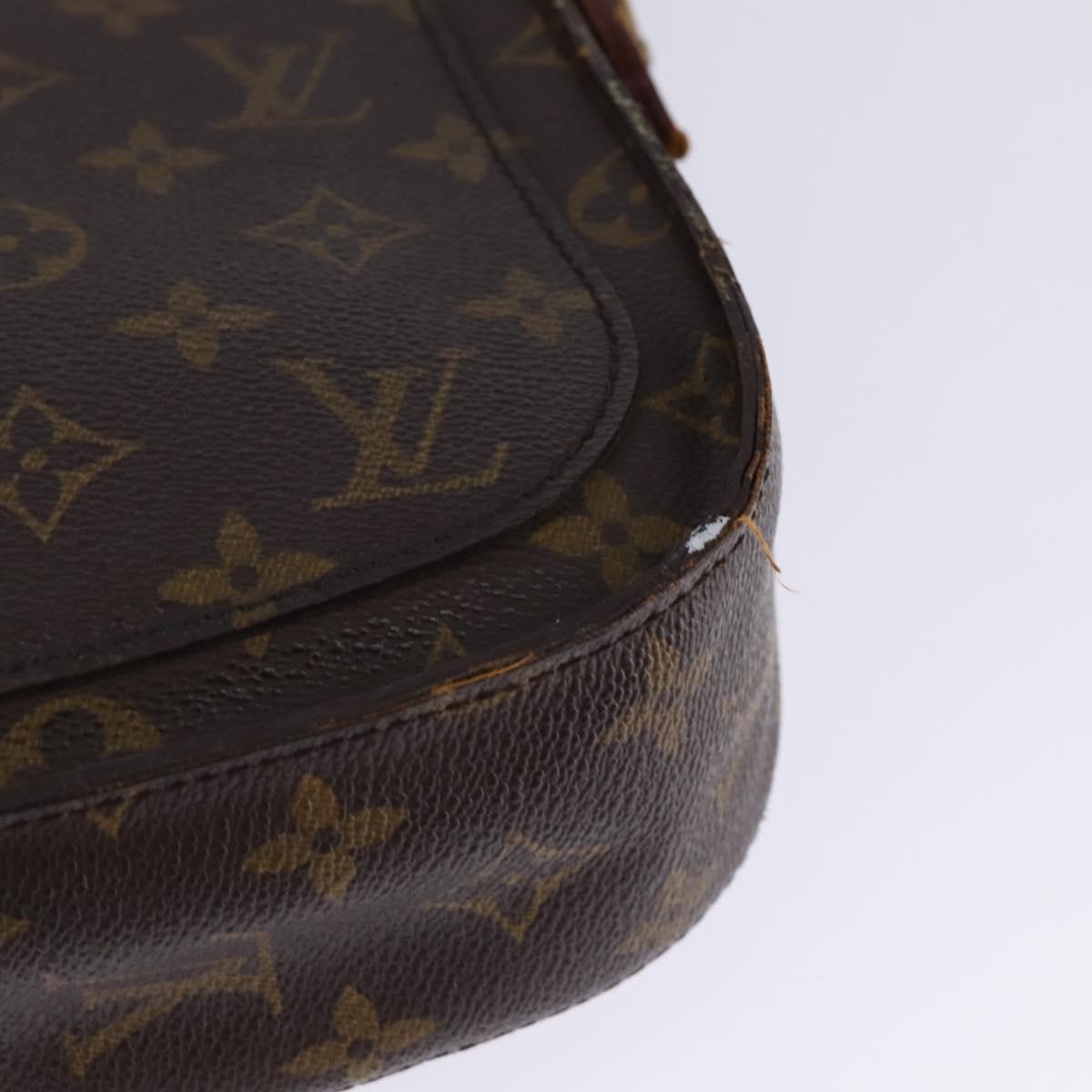 LOUIS VUITTON Monogram Saint Cloud GM Shoulder Bag M51242 LV Auth 144541