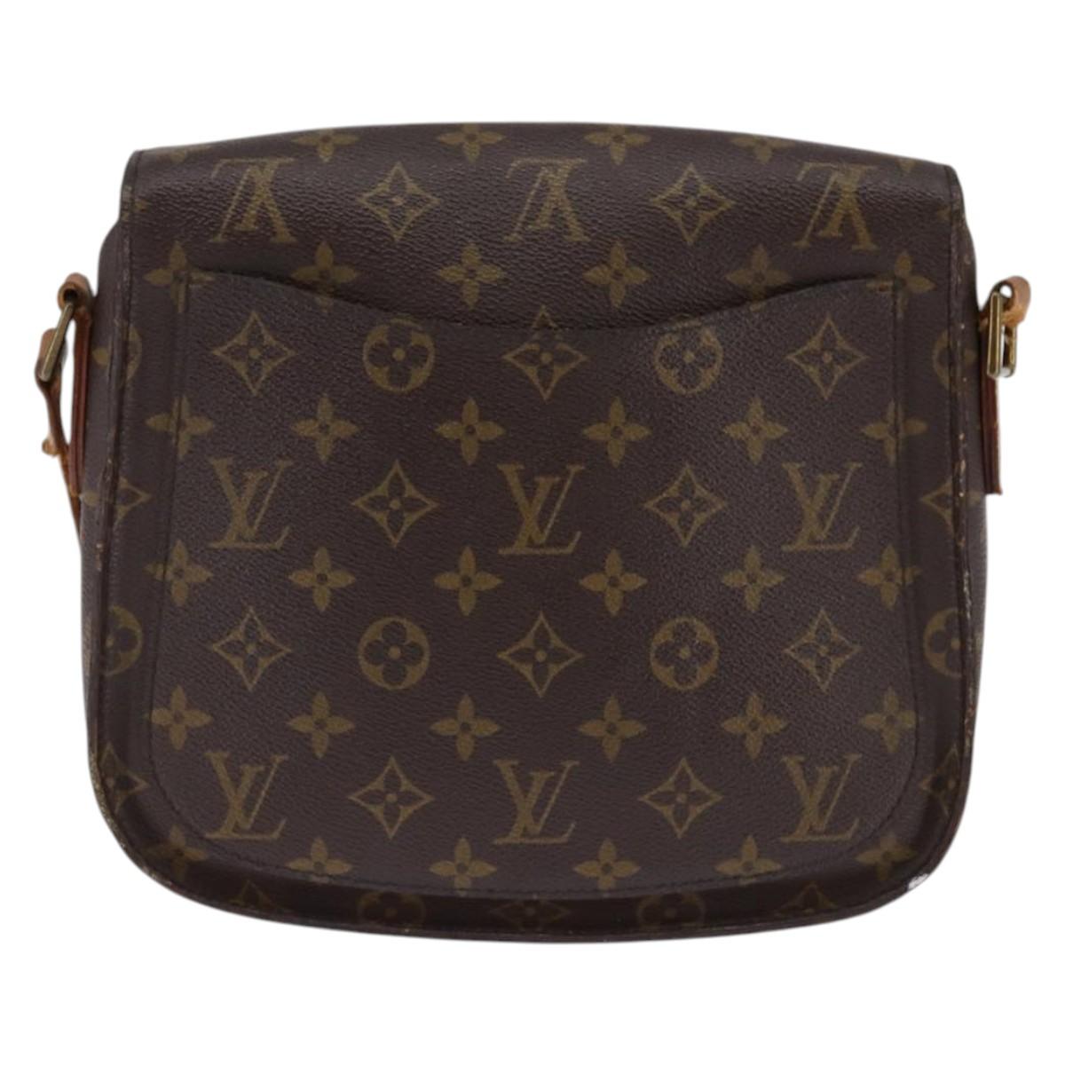 LOUIS VUITTON Monogram Saint Cloud GM Shoulder Bag M51242 LV Auth 144541