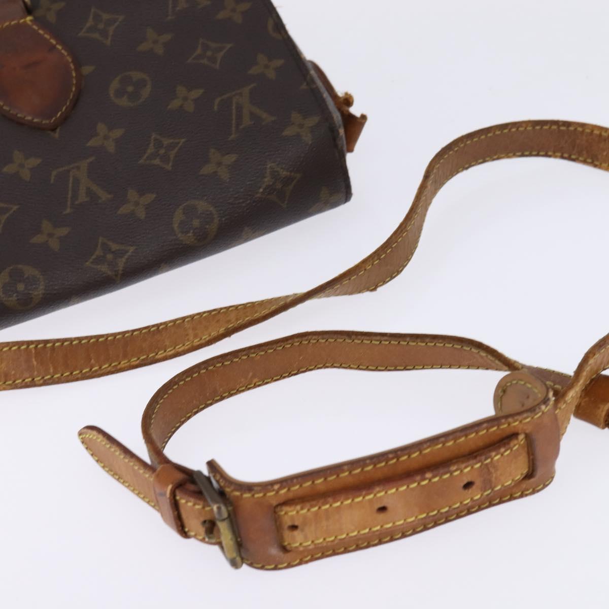 LOUIS VUITTON Monogram Saint Cloud GM Shoulder Bag M51242 LV Auth 144541