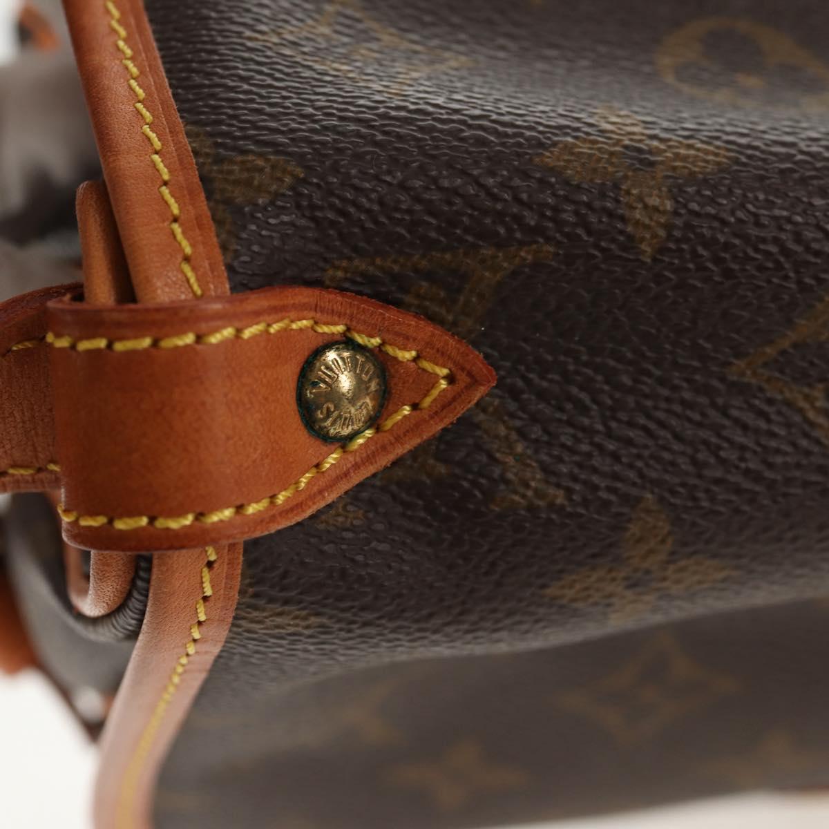 LOUIS VUITTON Monogram Saumur 30 Shoulder Bag M42256 LV Auth 144542A