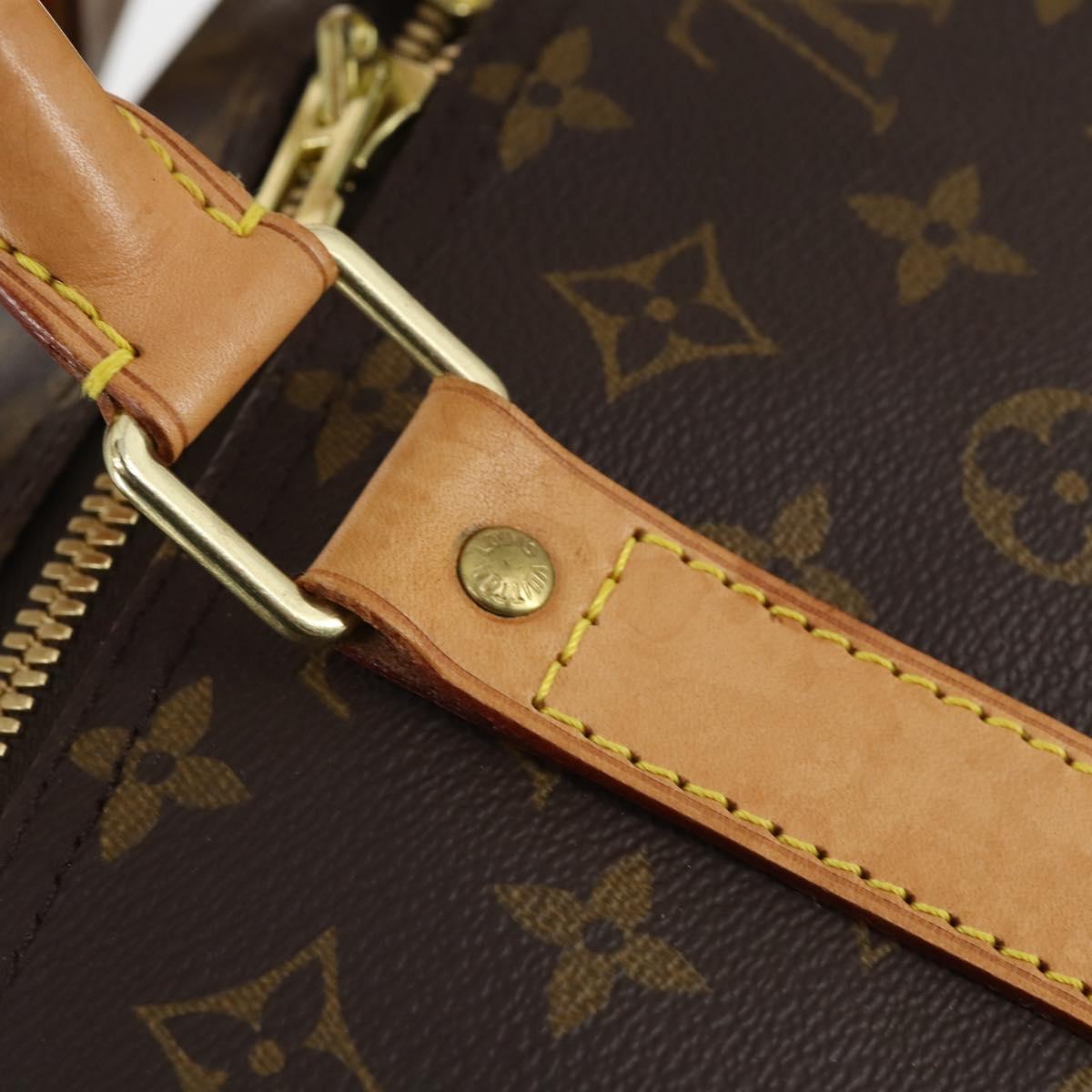 LOUIS VUITTON Monogram Keepall 60 Boston Bag M41422 LV Auth 144554