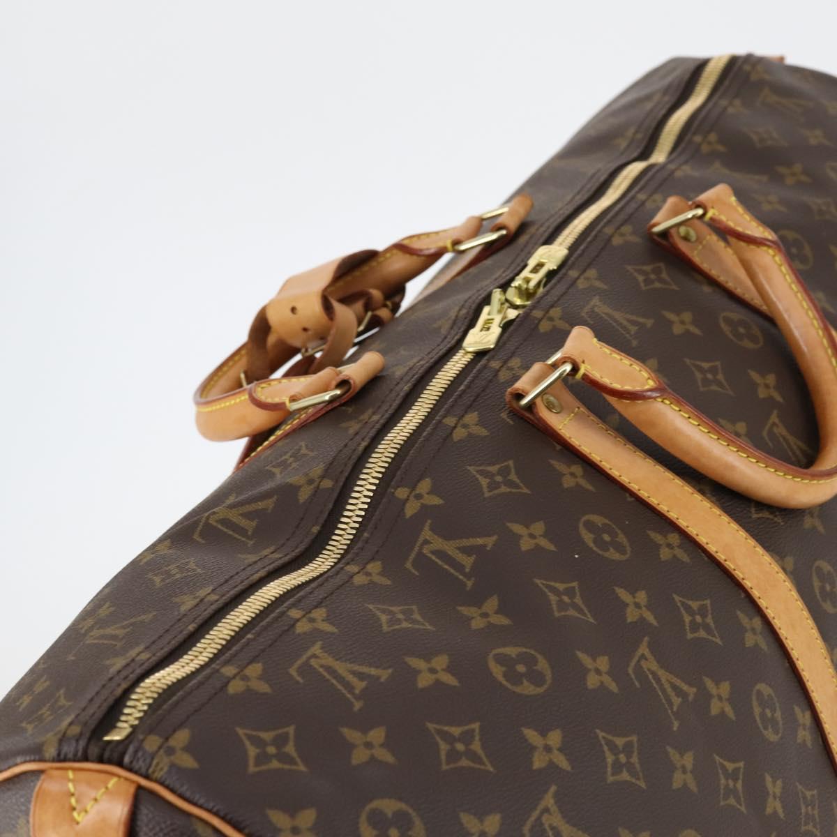 LOUIS VUITTON Monogram Keepall 60 Boston Bag M41422 LV Auth 144554