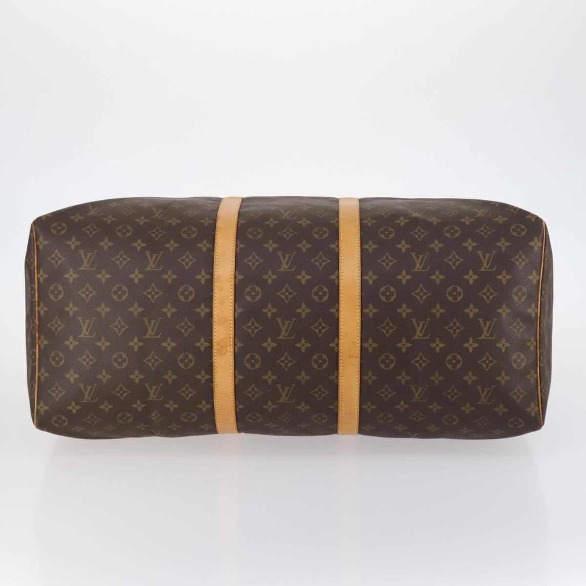 LOUIS VUITTON Monogram Keepall 60 Boston Bag M41422 LV Auth 144554