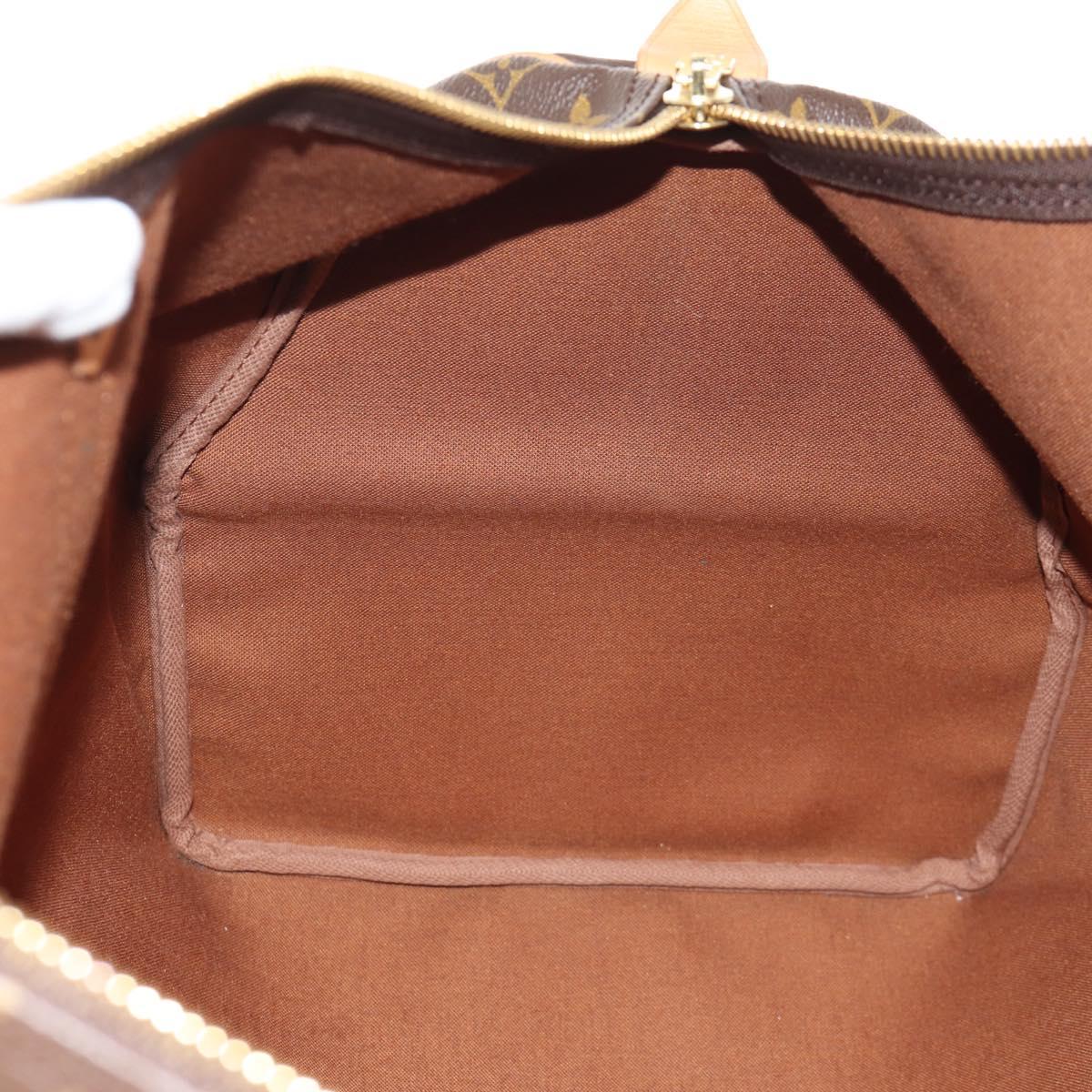 LOUIS VUITTON Monogram Keepall 55 Boston Bag M41424 LV Auth 144559V