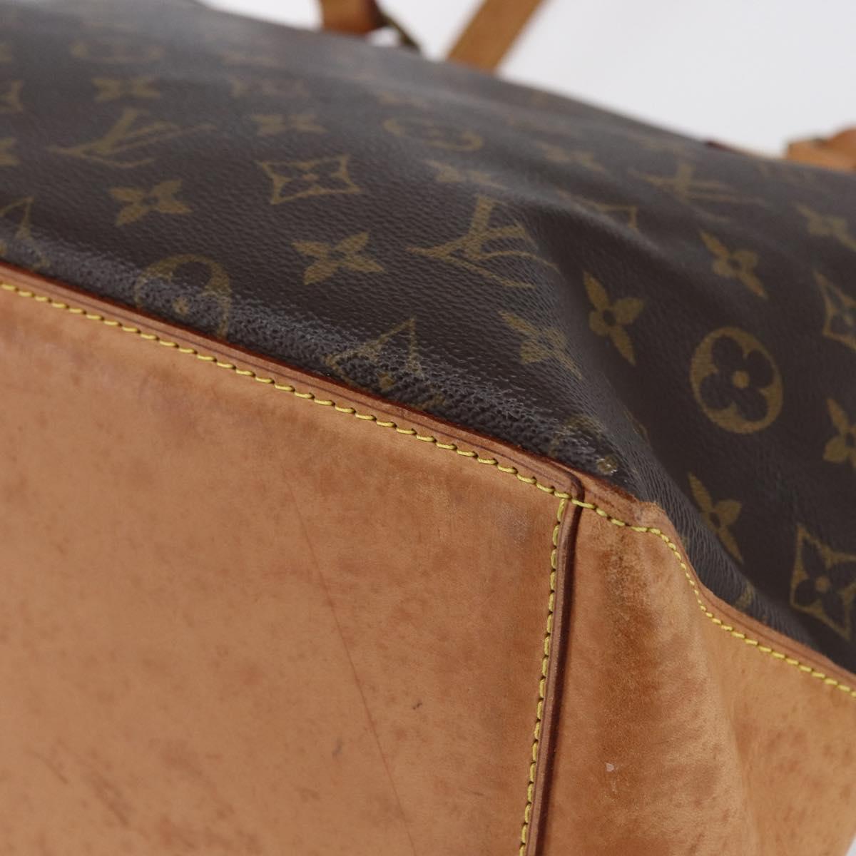 LOUIS VUITTON Monogram Cabas Mezzo Tote Bag M51151 LV Auth 144560