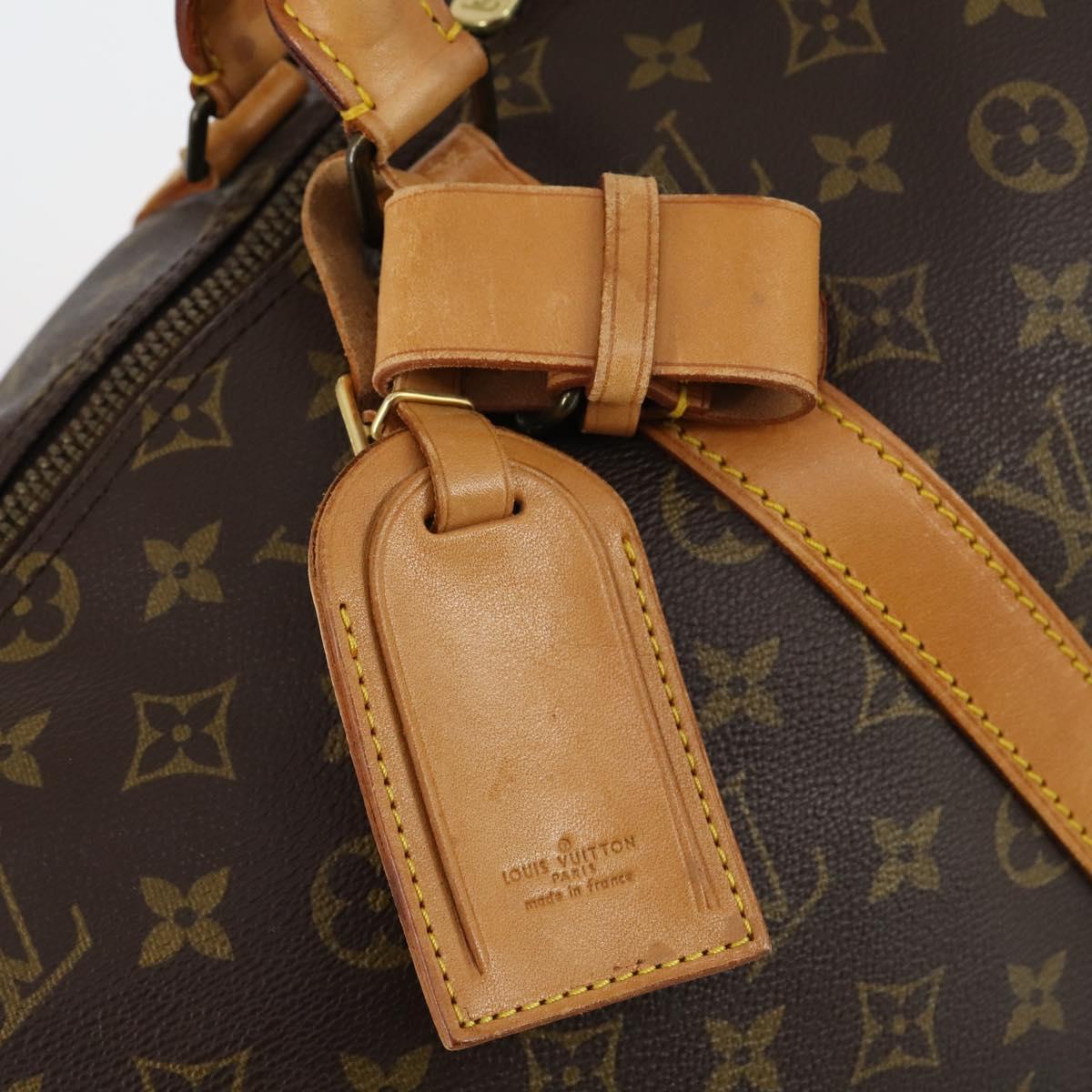 LOUIS VUITTON Monogram Keepall 50 Boston Bag M41426 LV Auth 144568