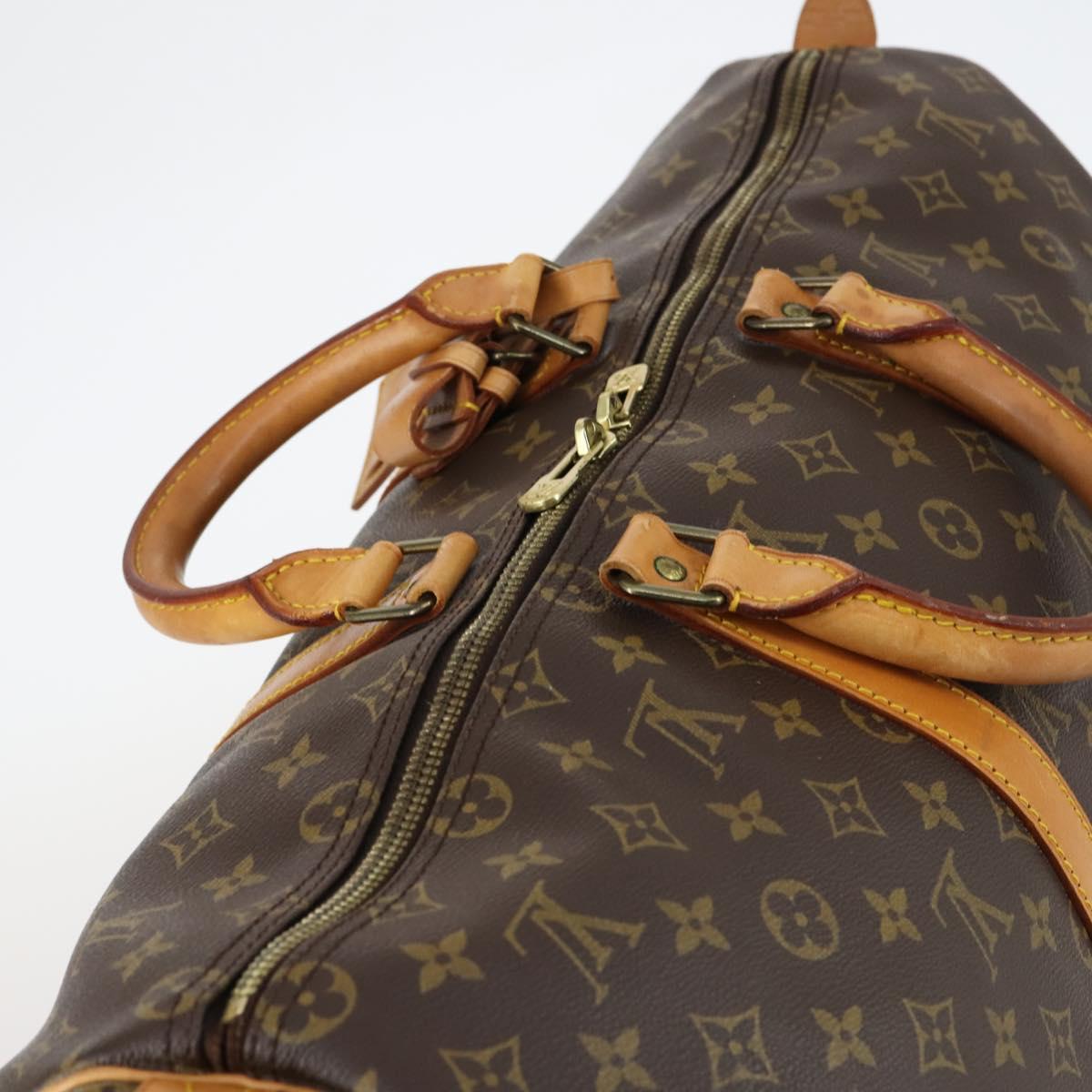 LOUIS VUITTON Monogram Keepall 50 Boston Bag M41426 LV Auth 144568