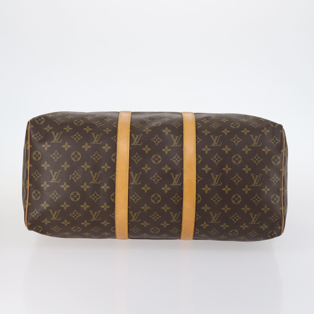 LOUIS VUITTON Monogram Keepall 50 Boston Bag M41426 LV Auth 144568