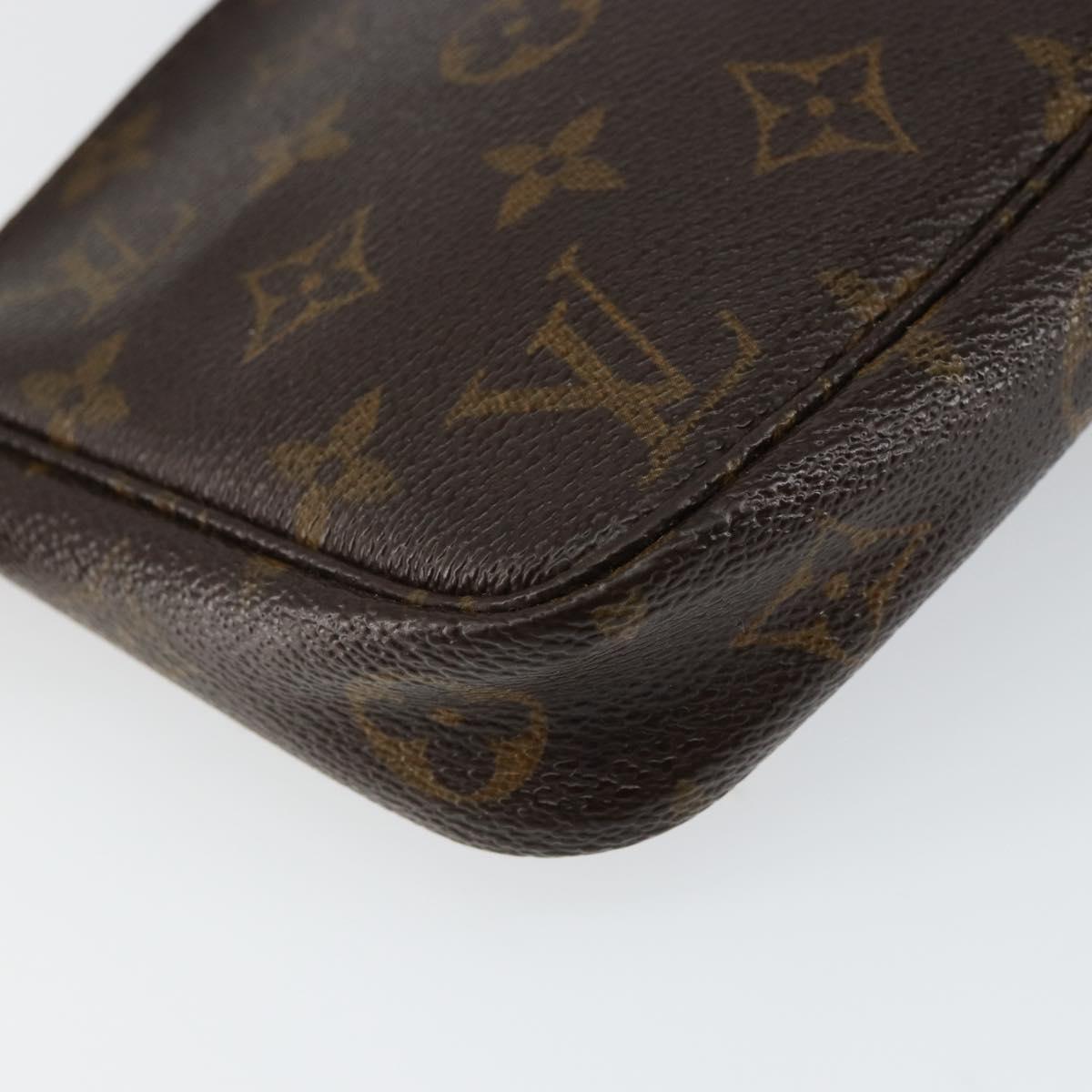 LOUIS VUITTON Monogram Pochette Accessoires Pouch M51980 LV Auth 144601