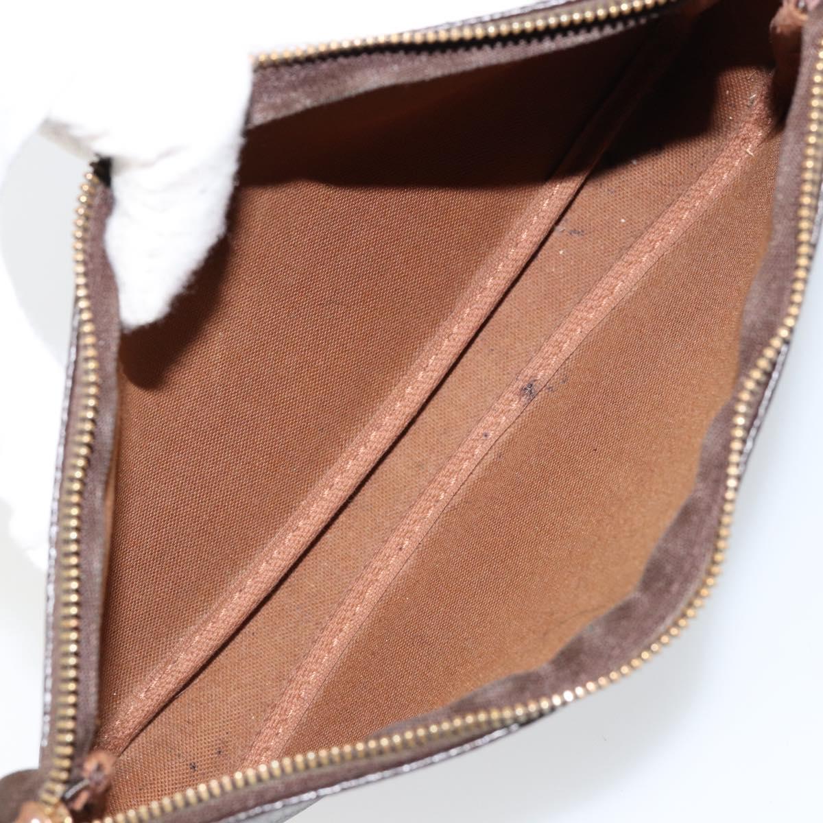 LOUIS VUITTON Monogram Pochette Accessoires Pouch M51980 LV Auth 144601