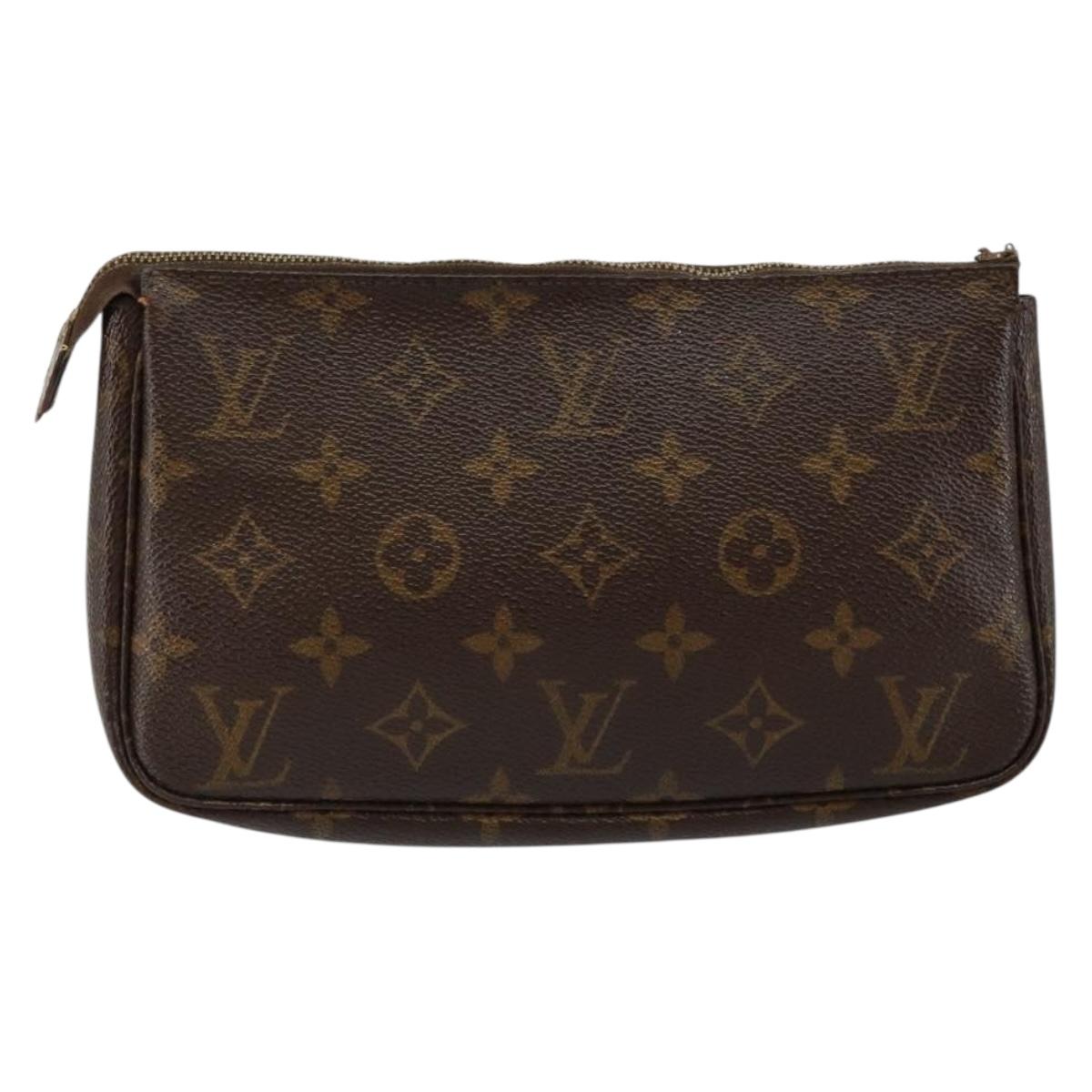 LOUIS VUITTON Monogram Pochette Accessoires Pouch M51980 LV Auth 144601