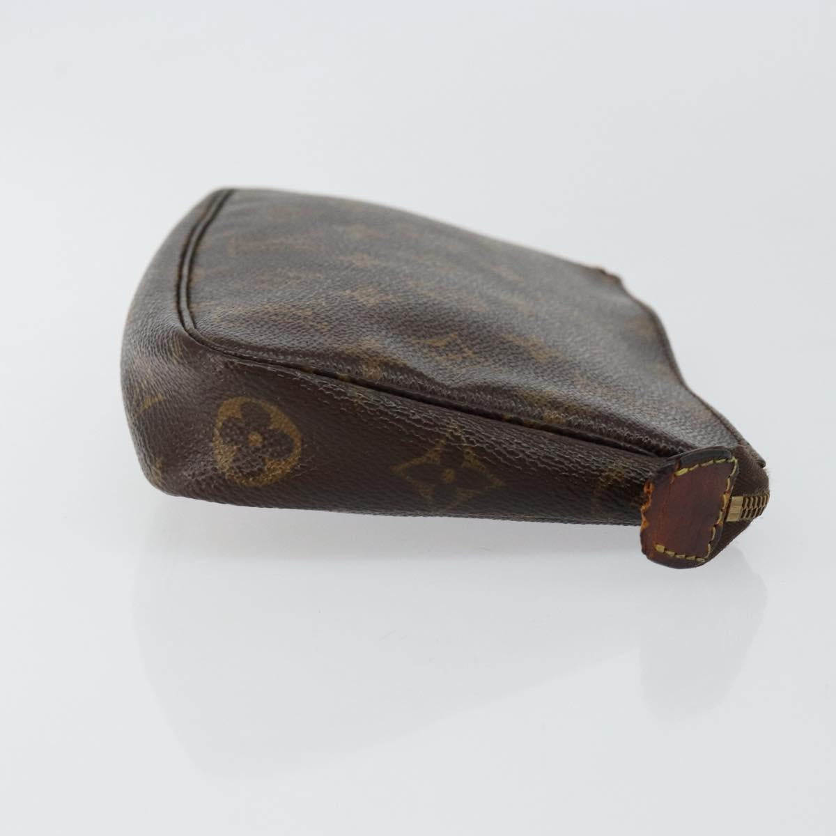 LOUIS VUITTON Monogram Pochette Accessoires Pouch M51980 LV Auth 144601