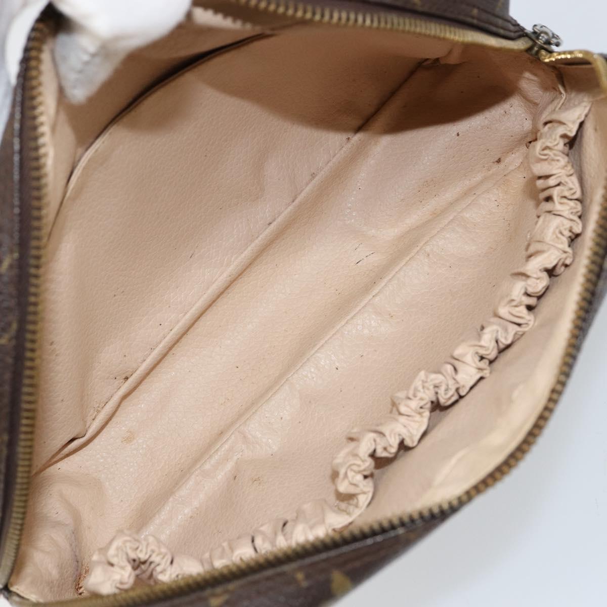 LOUIS VUITTON Monogram Trousse Toilette 23 Clutch Bag M47524 LV Auth 144602