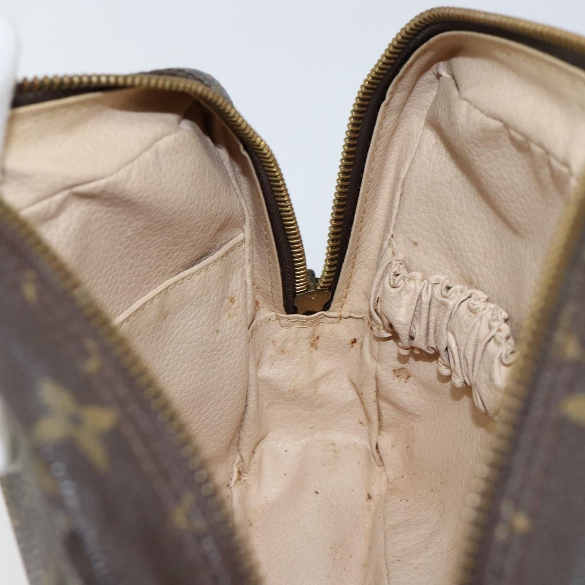 LOUIS VUITTON Monogram Trousse Toilette 23 Clutch Bag M47524 LV Auth 144602