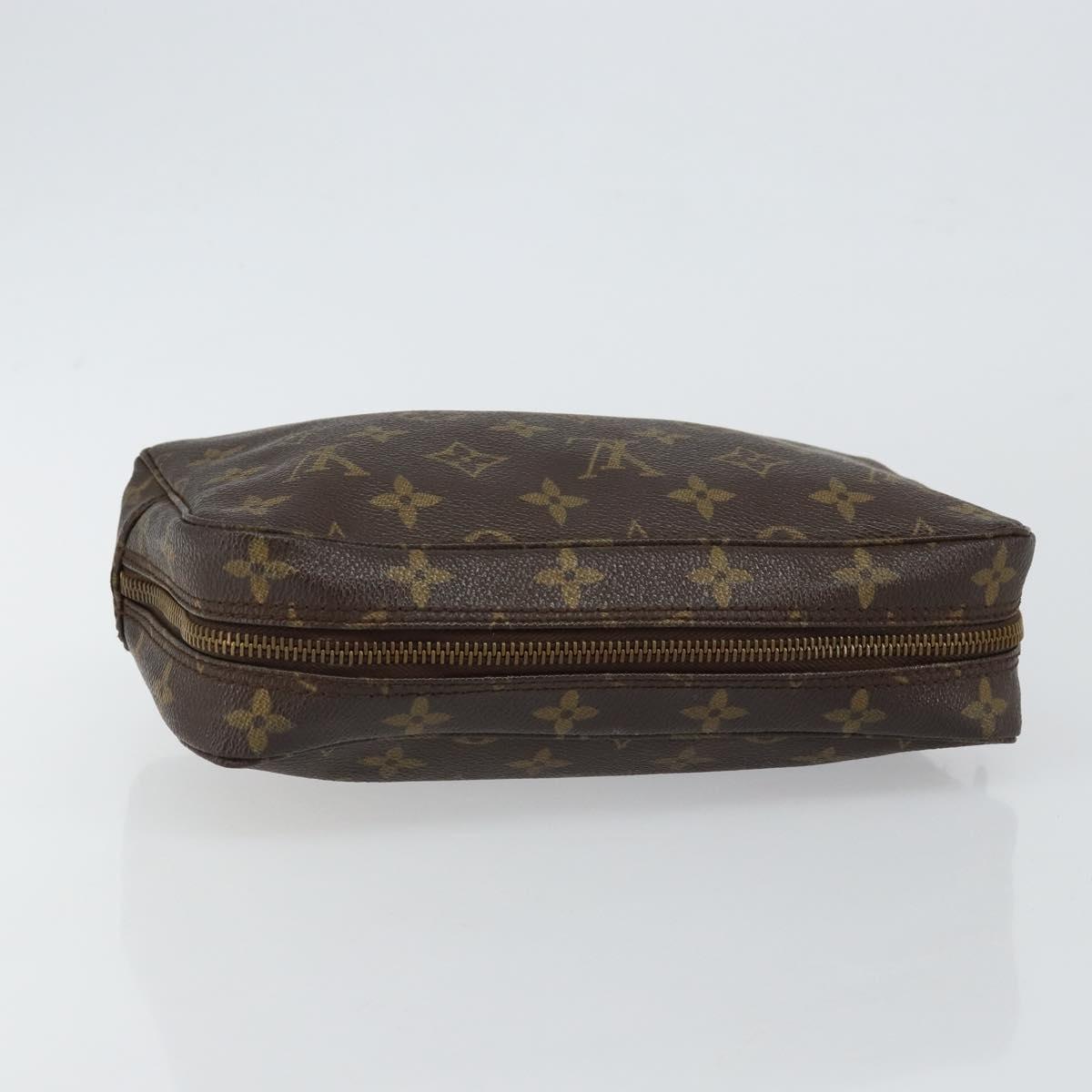 LOUIS VUITTON Monogram Trousse Toilette 23 Clutch Bag M47524 LV Auth 144602