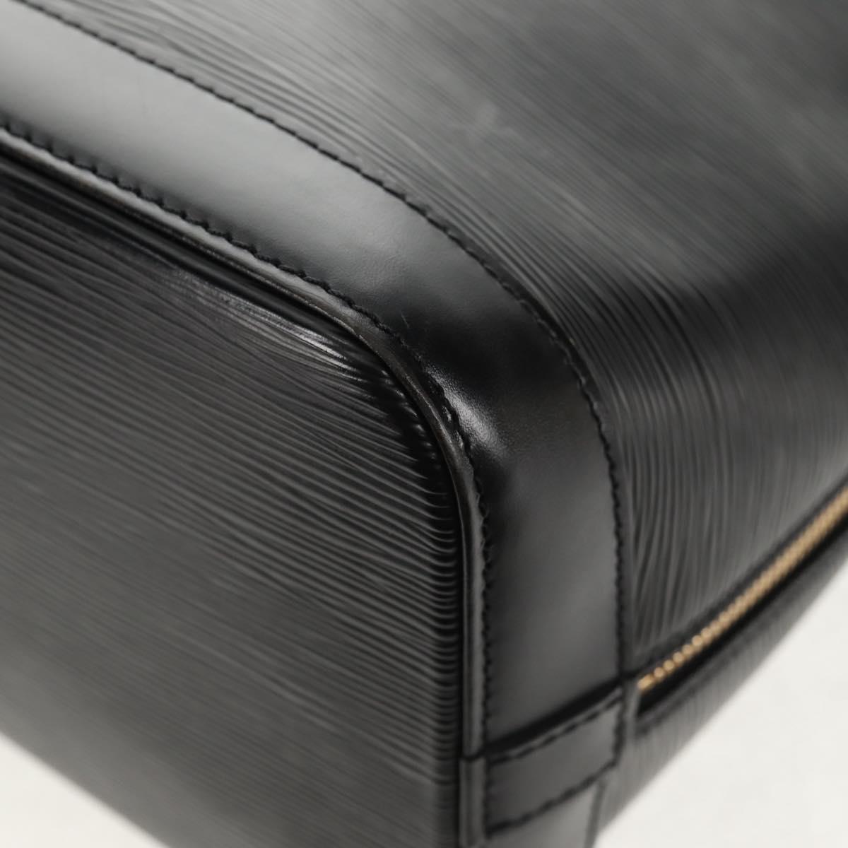 LOUIS VUITTON Epi Alma Hand Bag Black M52142 LV Auth 144616V
